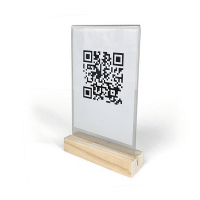 porte qr code restaurant