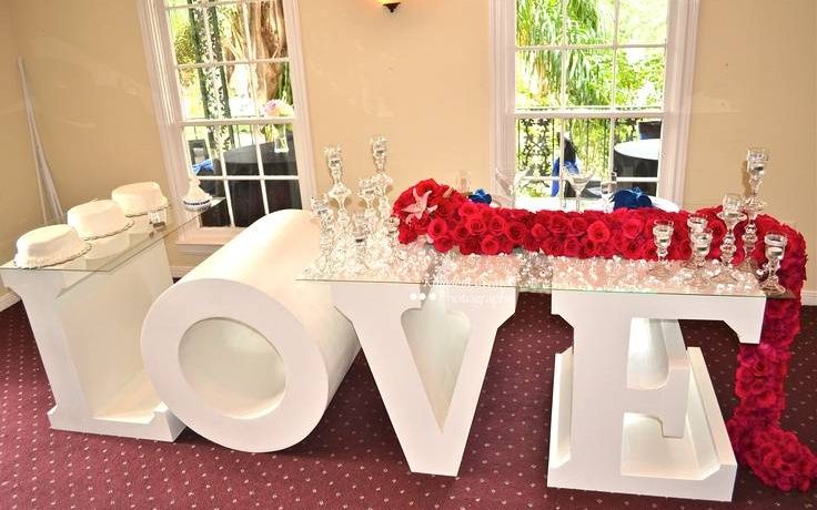 Lettres mariage Polystyrène dijon