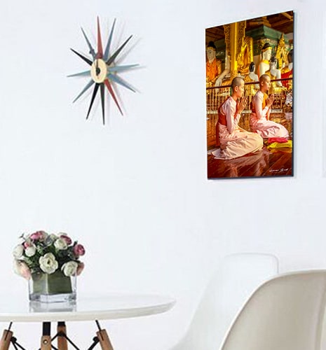 Tableau imprimé rigide aluminium bois pvc