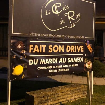 bâche confinement restaurant