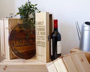 1 bouteille (type bordeaux)