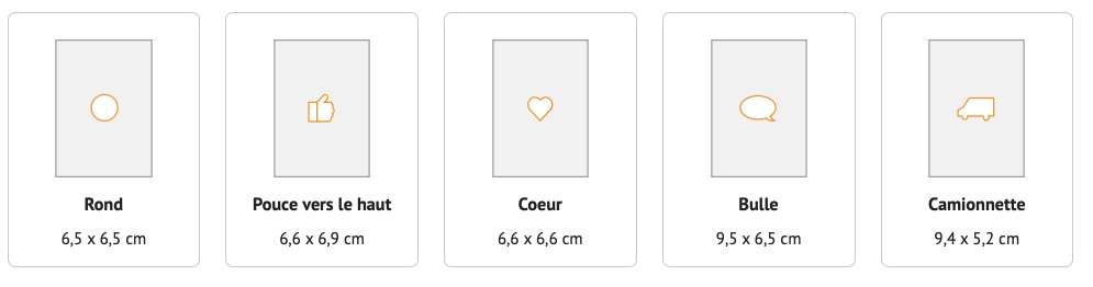 post it forme personnalisée