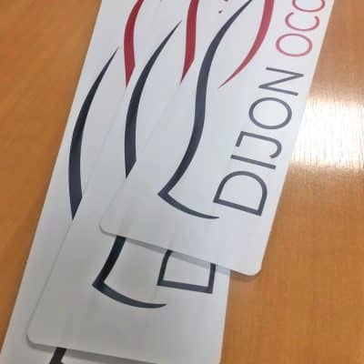 plaque immatriculation garage avec crochet