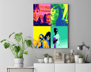 Aluminium (2mm) avec attache au dos