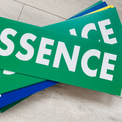 panneau garage signalétique