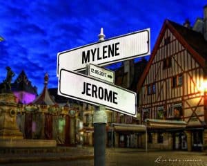 Aluminium (2mm) avec attache au dos