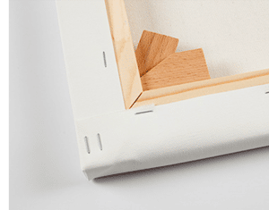 Toile sur chassis bois