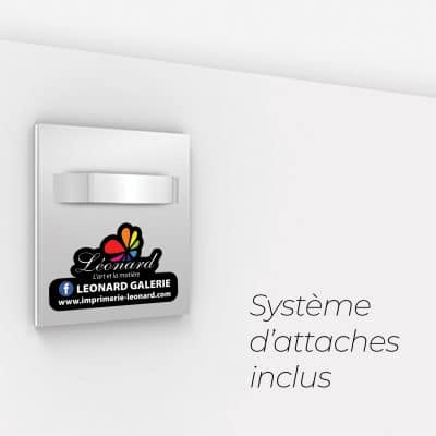 Tableau Aluminium attache