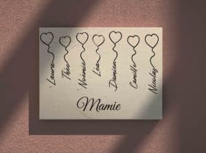 Toile sur chassis bois