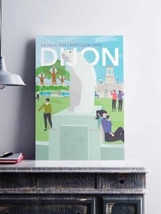 Toile sur chassis bois