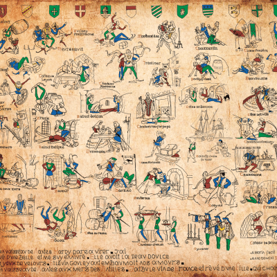 Carte moyen age bourgogne