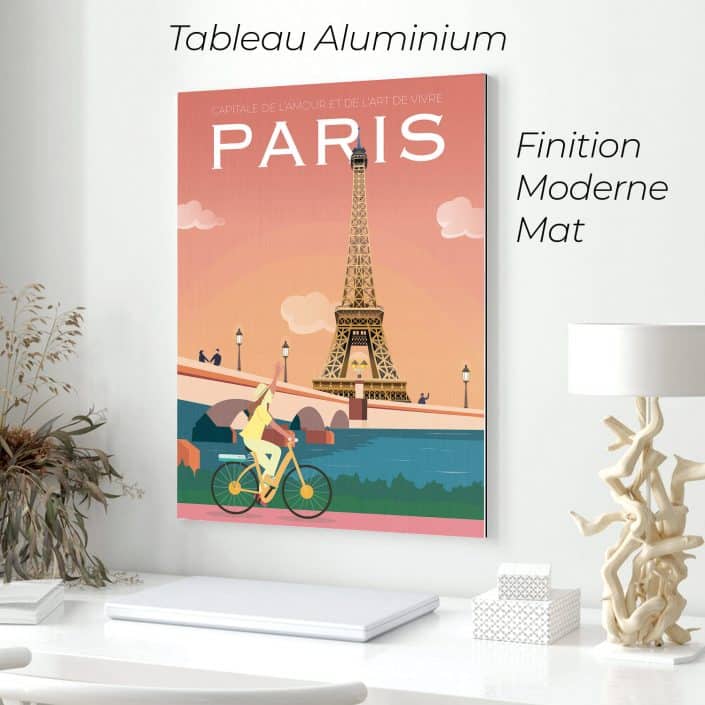 Tableau/ affiche de la ville Paris