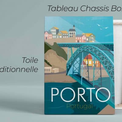 Tableau/ affiche de la ville Porto