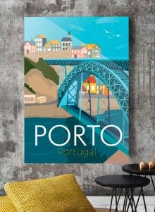 Toile sur chassis bois