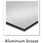Aluminium brossé