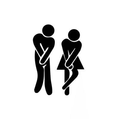 adhésif toilettes lettrage adhésif noir