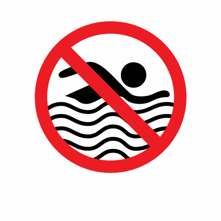 baignade interdite