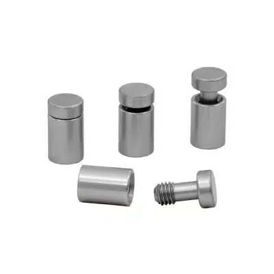 lot entretoises alu plexiglass cache vis