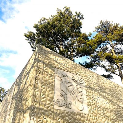 Réalisation du négatif pour coffrage béton golf de Norges