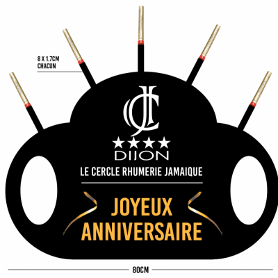 panneau porte feu de bengale discothèque