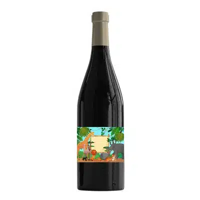 bouteille etiquette de vin
