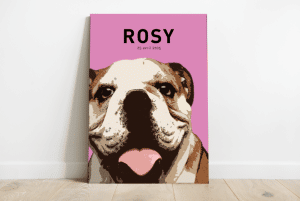 Aluminium (2mm) avec attache au dos