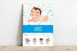 Toile sur chassis bois