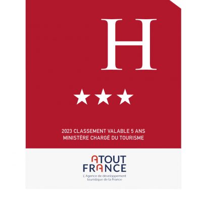 plaque de classement hotel panonceau de classement atout france 3 étoiles