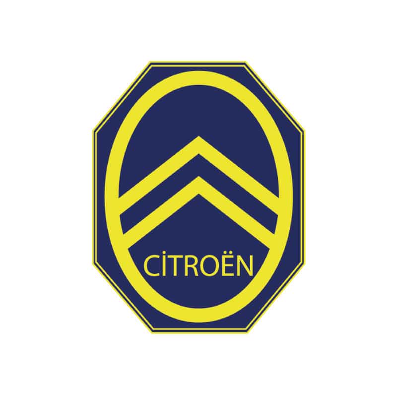 Sticker vintage logo Citroen 1935 - 1959 - LEONARD DIJON