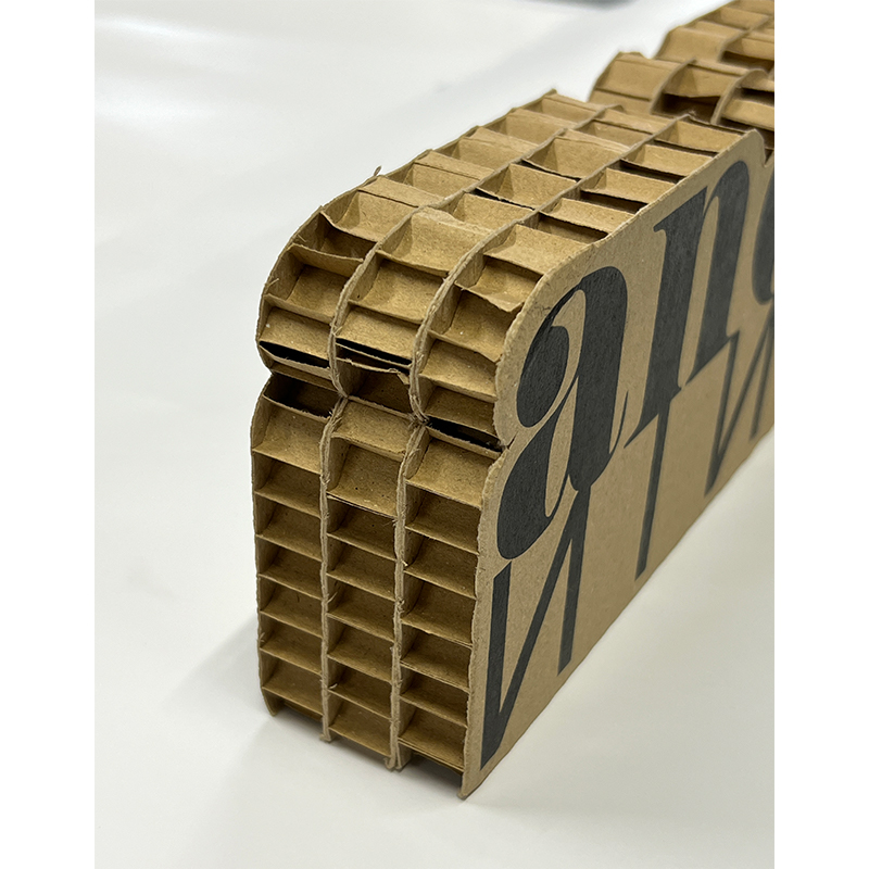 Numéro de table Rond plexiglas brun 100% recyclé • À personnaliser