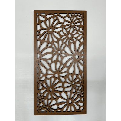 claustra motif floral carton