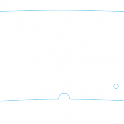 Modèle de film de rechange de visière