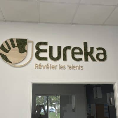 logo bois végétalisé eureka
