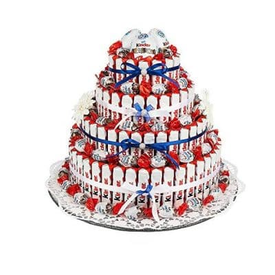 pièce montée décoration bonbons kinder