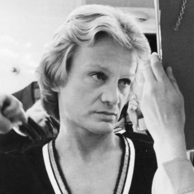 Claude francois tableau vintage noir et blanc