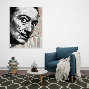 Toile sur chassis bois