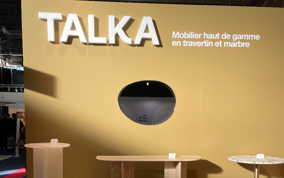 logo mural polystyrene