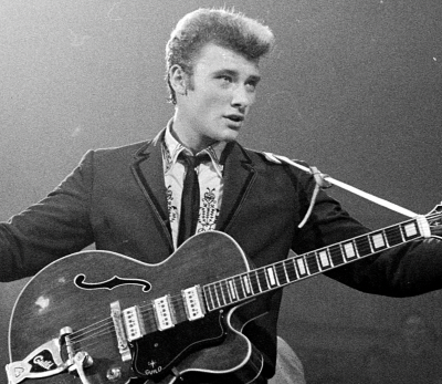 tableau vintage johnny hallyday