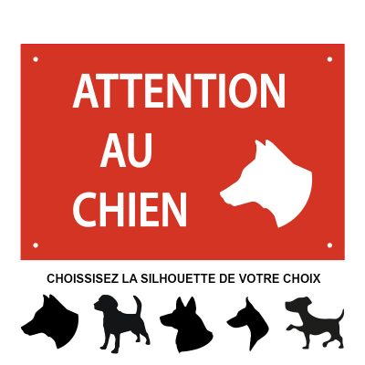 Panneaux chien