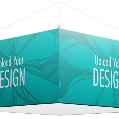 Stand carré suspendu une solution efficace pour transmettre votre message stratégique et attirer les visiteurs
