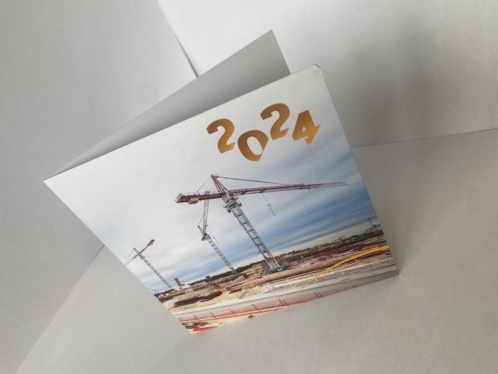 Carte de voeux nouvel an