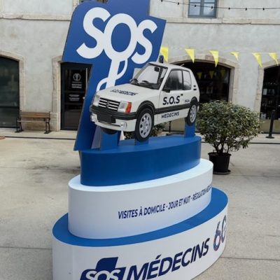 LOGO POLYSTYRENE SOS MEDECINS