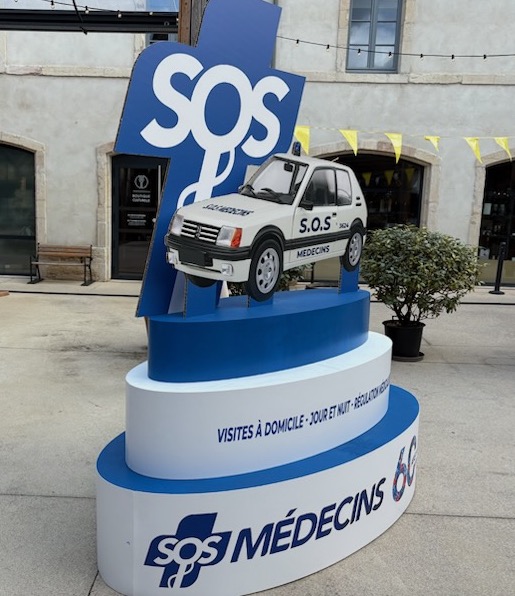 LOGO POLYSTYRENE SOS MEDECINS