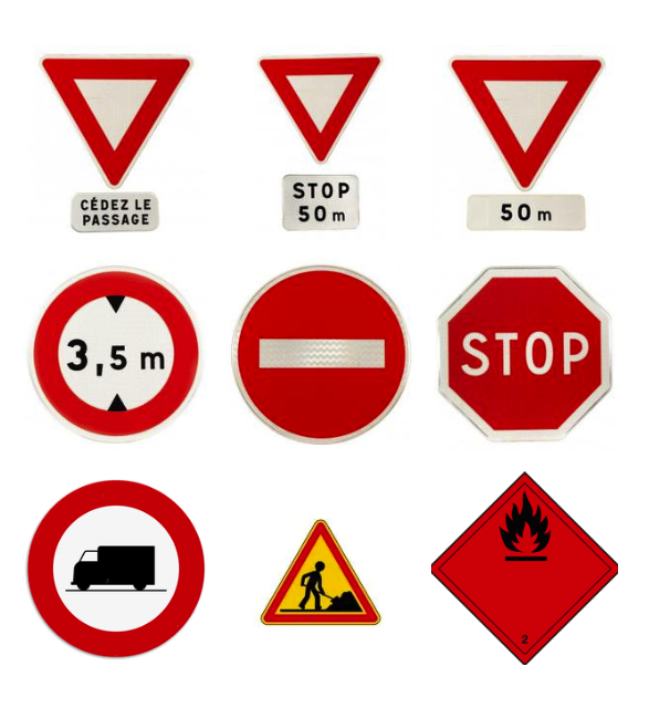 Quelques panneaux routiers - Base documentaire en éducation civique