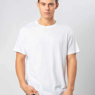 teeshirt blanc logo