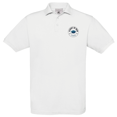 polo blanc logo