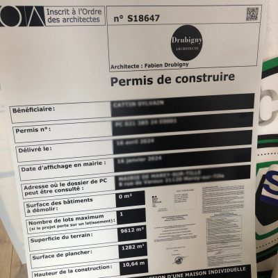 Panneau alveolaire permis conduire