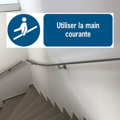 adhésif main courante escalier