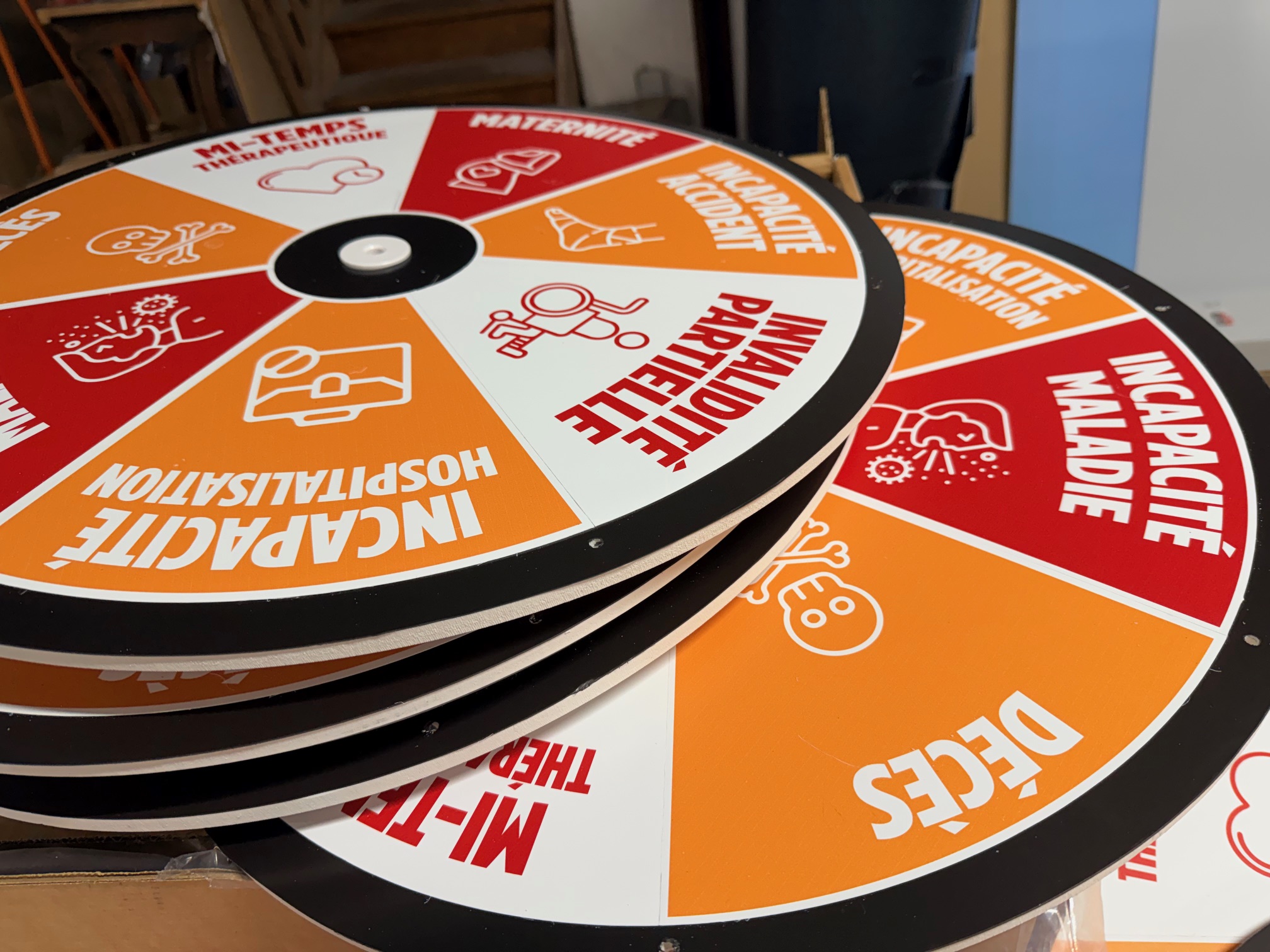 Grande roue de loterie XXL (90cm) – Image 5