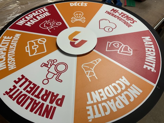 Grande roue de loterie XXL (90cm) – Image 7